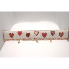 Vintage Heart Draught Excluder